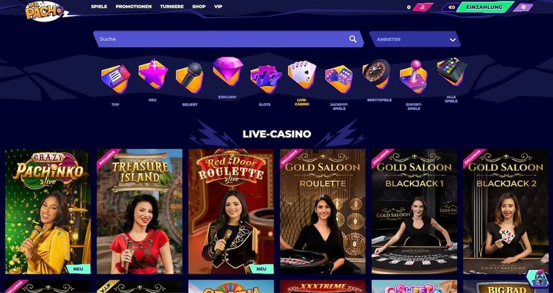 Mr Pacho Online Casino - Ein Spielerparadies für die ganze Region Deutschland